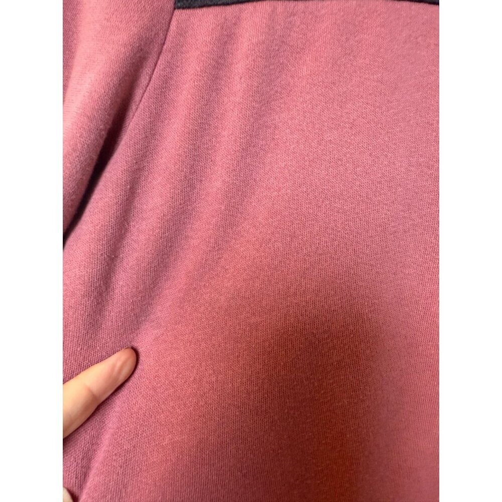 Victoria's Secret Pink Women's Mauve Pink 1/4 Zip Pullover Sweatshirt Size XS - Picture 12 of 12